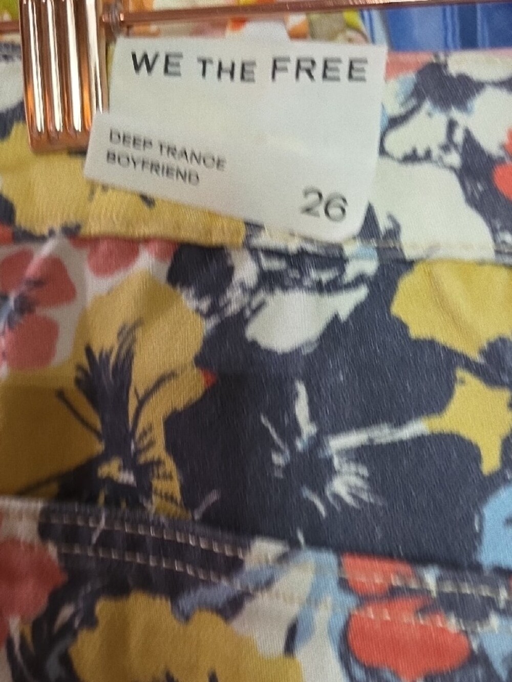 We The Free Deep Trance Printed Jeans - Picture 6 of 6
